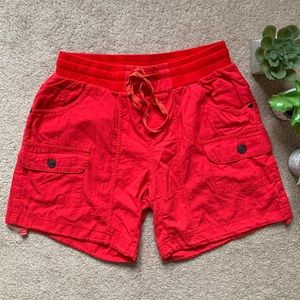 LF SILVER WISHES woven cargo shorts NWT